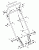 Snapper 82355 - Lady Garden 19" Walk-Behind Mower, Steel Deck, Electric Start Ersatzteile Handles & Controls