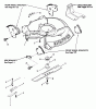 Snapper A21507 - 21" Walk-Behind Mower, 5 HP, Cast Deck, Side Discharge, Series 7 Ersatzteile Cutting Deck, Blade, Interlock
