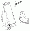 Snapper A21507 - 21" Walk-Behind Mower, 5 HP, Cast Deck, Side Discharge, Series 7 Ersatzteile Grass Bag