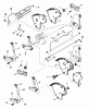 Snapper A21507 - 21" Walk-Behind Mower, 5 HP, Cast Deck, Side Discharge, Series 7 Ersatzteile Rear Wheel Brackets, Latches