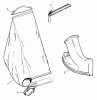 Snapper CAP21509R (80325) - 21" Walk-Behind Mower, 5 HP, Cast Deck, Side Discharge, Series 9 Ersatzteile Accessory - Grass Bag