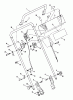Snapper BH600 - Black Hawk 21" Walk-Behind Mowers Rear Discharge, Series 0 Ersatzteile Handles & Controls