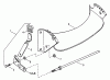Snapper C21500KWV (80475) - 21" Walk-Behind Mower, 5 HP, Steel Deck, Series 0 Ersatzteile Front Wheel Bracket, Latches