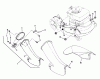 Snapper CP21509R (80304) - 21" Walk-Behind Mower, 5 HP, Steel Deck, Series 9 Ersatzteile Adapter, Brackets