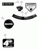 Snapper CP215517HV (84908) - 21" Walk-Behind Mower, 5.5 HP, Steel Deck, Series 17 Ersatzteile DECALS PT. 1