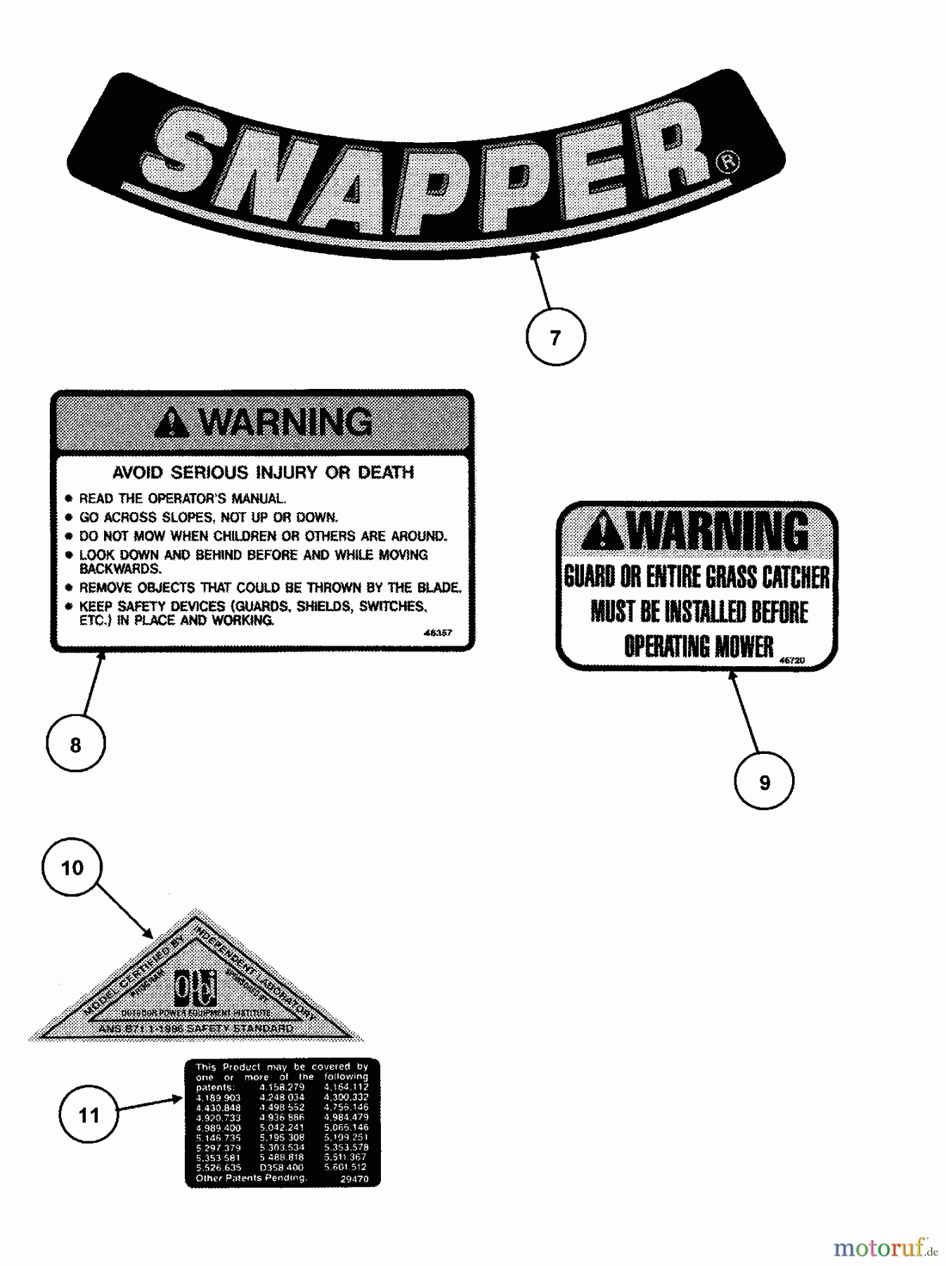 Snapper Rasenmäher CP215517HV (84908) - Snapper 21