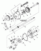 Snapper CP21501KWV (80665) - 21" Walk-Behind Mower, 5 HP, Steel Deck, Series 1 Ersatzteile Transmission (Differential)