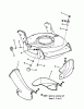 Snapper CP216019KWVFC (7800288) - 21" Walk-Behind Mower, 6 HP, Steel Deck, Series 19 Ersatzteile Side Chute Adapter