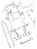 Snapper R20400 - 20" Walk-Behind Mower, 4 HP, Steel Deck, Recycling, Series 0 Ersatzteile Handles & Controls