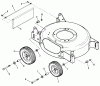 Snapper RLW359T - 19" Walk-Behind Mower, 3.5 HP, Steel Deck, Recycling, Series 9 Ersatzteile Wheels, Guards, Axles (OPP Models Only)