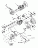 Snapper ELP21500VE - 21" Walk-Behind Mower, 5 HP Platinum, Series 0 (Export) Ersatzteile Axle/Transmission Assembly