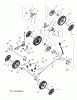 Snapper NXT22875EE (7800752) - 22" Walk-Behind Mower, 8.75 HP, Electric Start Ersatzteile Wheels Group