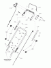 Snapper ESPV21675 (7800688) - 21" Walk-Behind Mower, 6.75GT Variable Speed (Export) Ersatzteile Handle Group, RWD, VS
