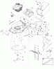 Snapper ESPV21875EXAL (881639) - 21" Walk-Behind Mower, 875 Series (Export) Ersatzteile Deck & Engine Group
