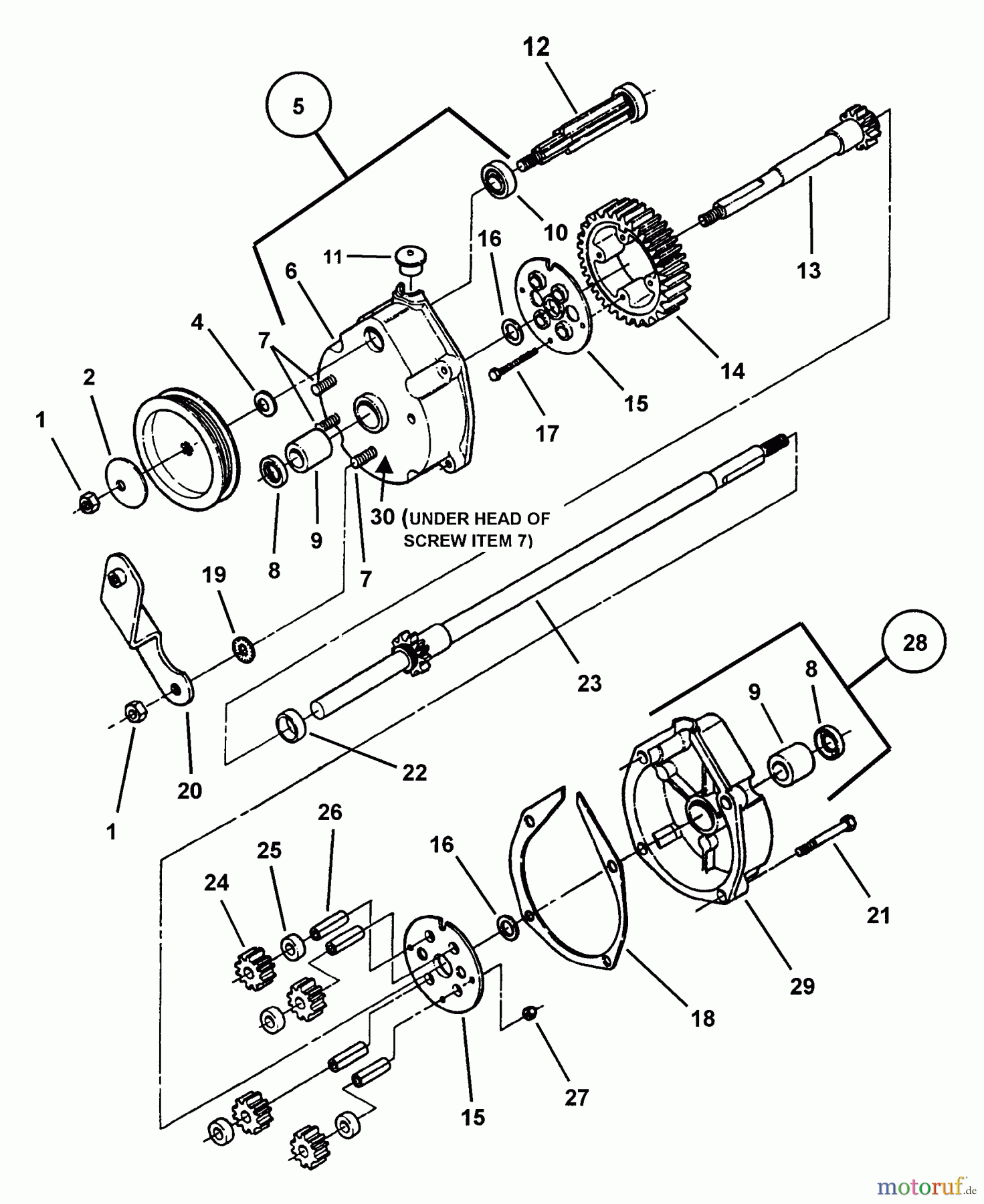 Snapper Rasenmäher RP215012T2 - Snapper 21