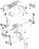 Snapper NFRP216012E (82431) - 21" Walk-Behind Mower, 6 HP, Steel Deck, Series 12 Ersatzteile Rear Wheel Brackets, Latches