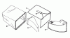 Snapper L21500 - 21" Walk-Behind Mower, 5 HP, Platinum Series 0 Ersatzteile Grassbag, Catcher Frame, Chute