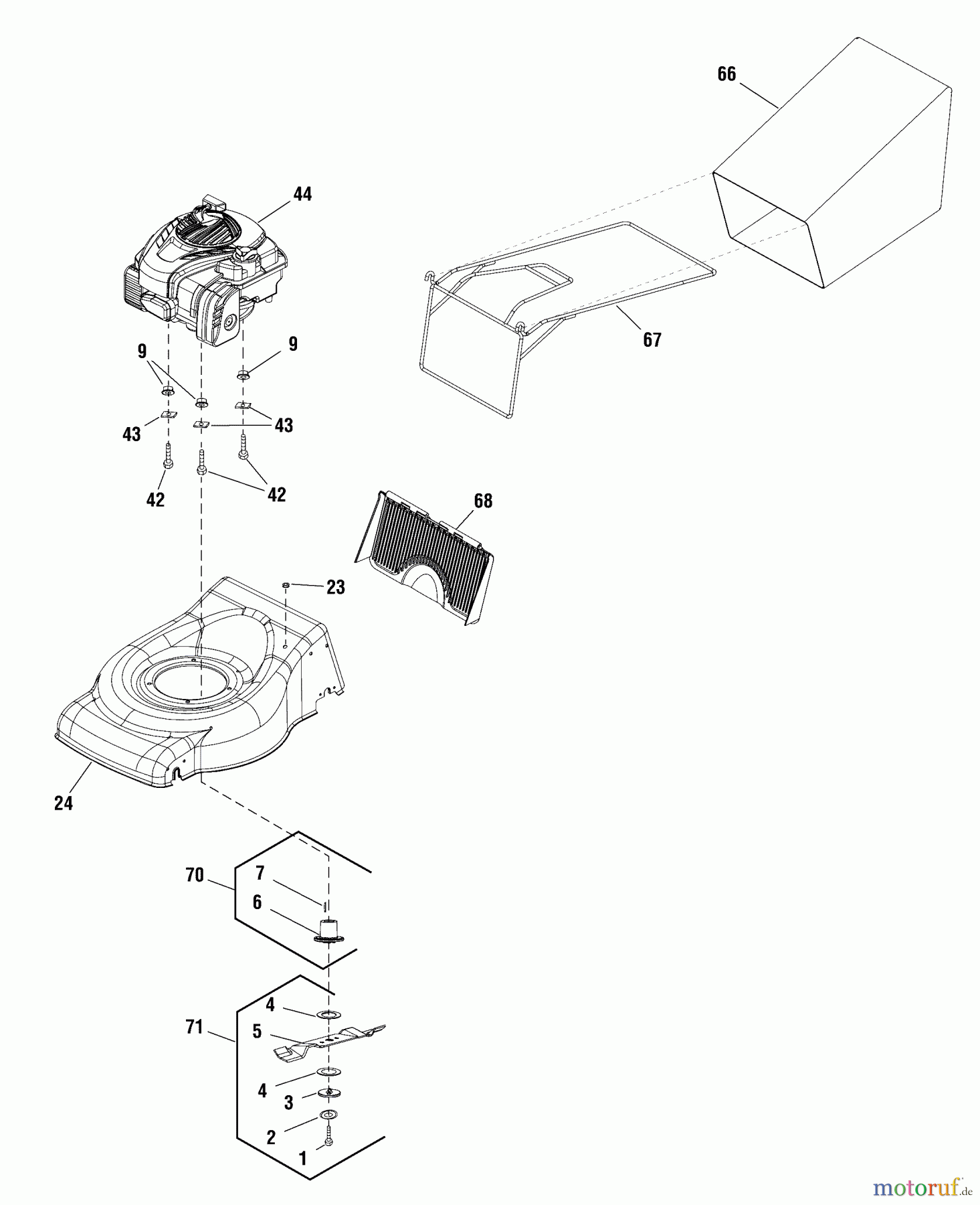  Snapper Rasenmäher MP20500 (866073-00) - Snapper 20