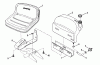 Snapper 7060947 - Bag N-Wagon, 30 Bushel 2811X5S 28" 11 HP Extra Tough Rear Engine Rider Series 5 Ersatzteile Fuel Tank - Operators Seat