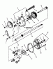 Snapper P216019KWV (7800193) - 21" Walk-Behind Mower, 6 HP, Steel Deck, 2008 Series 19 Ersatzteile TRANSMISSION (DIFFERENTIAL)