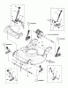 Snapper RP217020 (7800602) - 21" Walk-Behind Mower, 7 HP, Steel Deck, Series 20 Ersatzteile Wheel Brackets & Latches (Self-Propelled)