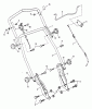 Snapper NR20500 - 20" Walk-Behind Mower, 5 HP, Series 0 Ersatzteile Handles & Controls (Push Models)