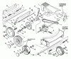 Snapper NRP20500 - 20" Walk-Behind Mower, 5 HP, Series 0 Ersatzteile Wheels, Guards, Axle, Transmission