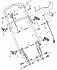 Snapper NR205012 - 20" Walk-Behind Mower, 5 HP, Series 12 Ersatzteile Handles & Controls (Series 12)