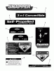 Snapper NSP2265 (7800229) - 22" Walk-Behind Mowers, 6.5 HP, 3N1 Ersatzteile Decals