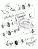 Snapper NSP2265 (7800229) - 22" Walk-Behind Mowers, 6.5 HP, 3N1 Ersatzteile Deck Assemby (Self-Propelled)