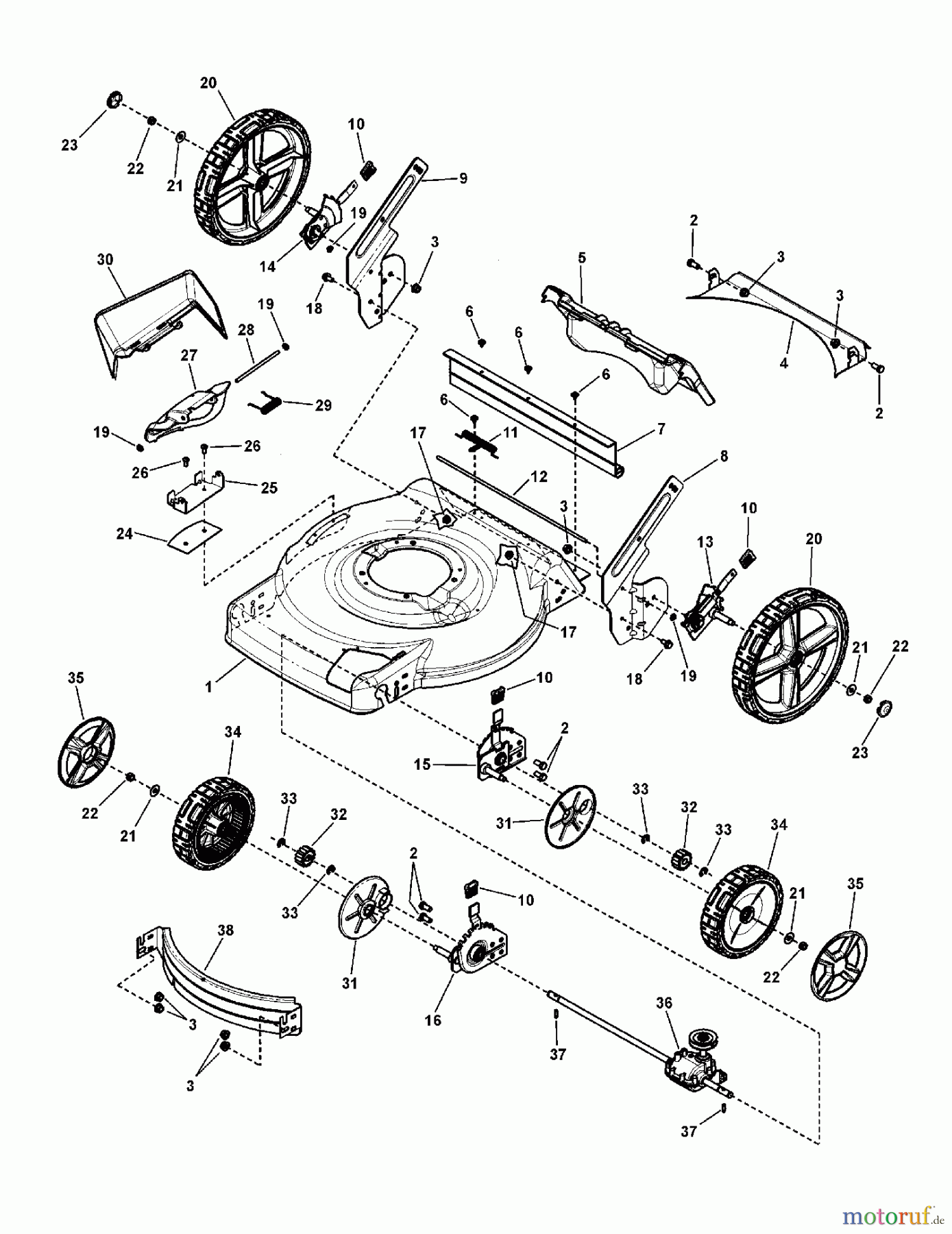 Snapper Rasenmäher SPV22675HW (7800190) - Snapper 22