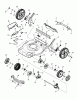 Snapper SPV22675HW (7800190) - 22" Walk-Behind Mower, 6.75 HP, High Wheel Ersatzteile Deck Assembly
