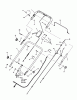 Snapper NSPV2270E (7800781) - 22" Walk-Behind Mower, 7 HP, Steel Deck, Electric Start, California Ersatzteile Handle & Controls Group