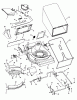 Snapper SPVH21675 (7800441) - 21" Walk-Behind Mower, 6.75 HP, Rear Discharge Ersatzteile Deck Assembly