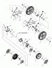 Snapper SPXV2270HW (7800776) - 22" Walk-Behind Mower, 7.0 HP, 3N1 Self-Propelled High Wheel Ersatzteile Wheels Group
