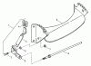 Snapper P21508 - 21" Walk-Behind Mower, 5 HP, Steel Deck, BBC, Series 8 Ersatzteile Front Wheel Bracket, Latches