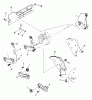 Snapper P21508 - 21" Walk-Behind Mower, 5 HP, Steel Deck, BBC, Series 8 Ersatzteile Rear Wheel Brackets, Latches