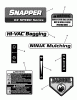 Snapper P216020KWV (7800557) - 21" Walk-Behind Mower, 6 HP, Steel Deck, Series 20 Ersatzteile Decals