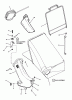 Snapper P216020KWV (7800557) - 21" Walk-Behind Mower, 6 HP, Steel Deck, Series 20 Ersatzteile Grass Bag Components