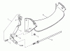 Snapper PB21550V - 21" Walk-Behind Mower, 5.5 HP, Steel Deck, BBC, 1993 & 1994 Ersatzteile Front Wheel Bracket, Latches