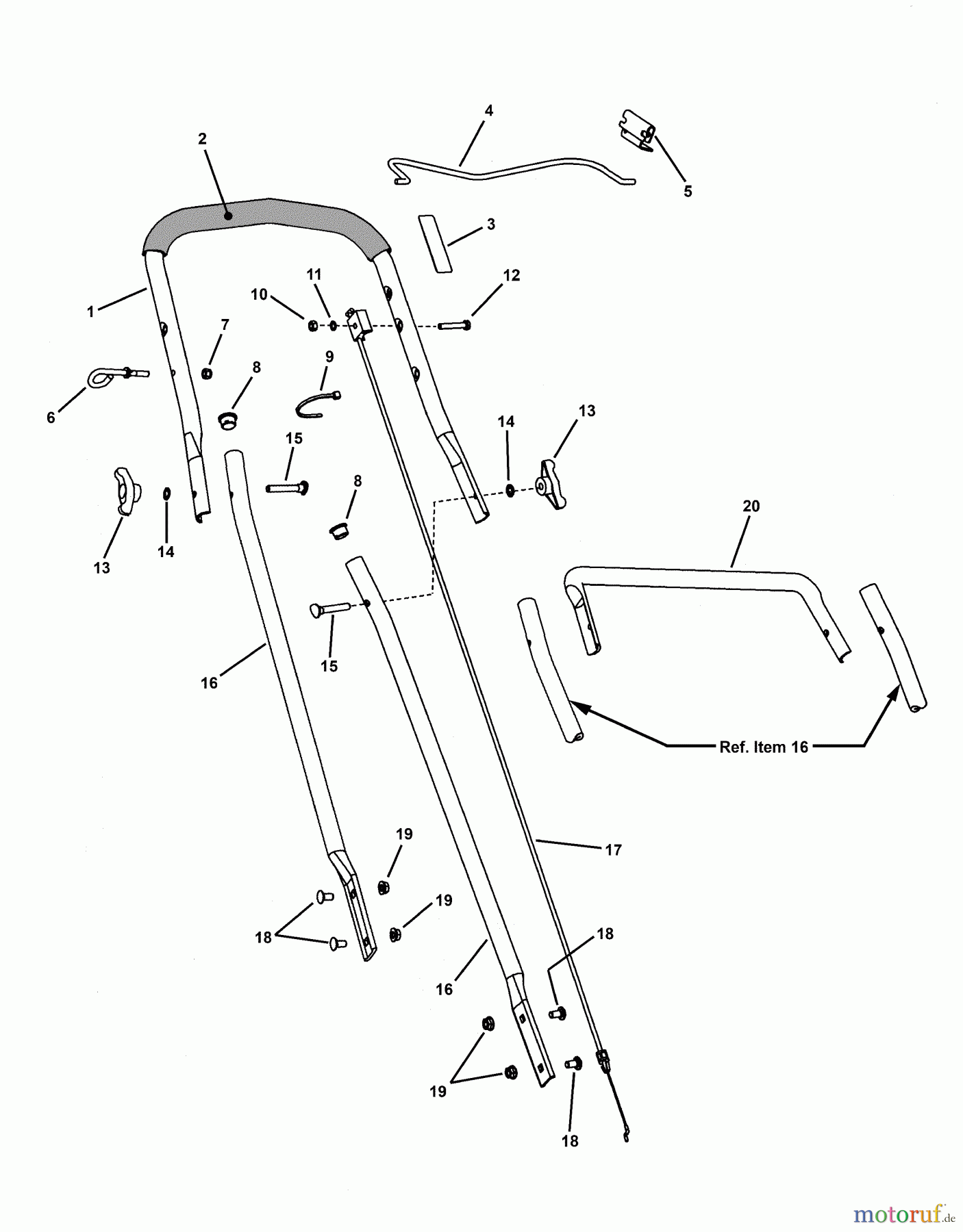 Snapper Rasenmäher R196017B (7800044) - Snapper 19