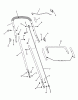 Snapper R195517B (84930) - 19" Walk-Behind Mower, 5.5 HP, Steel Deck, Recycling, Series 17 Ersatzteile HANDLES & CONTROLS