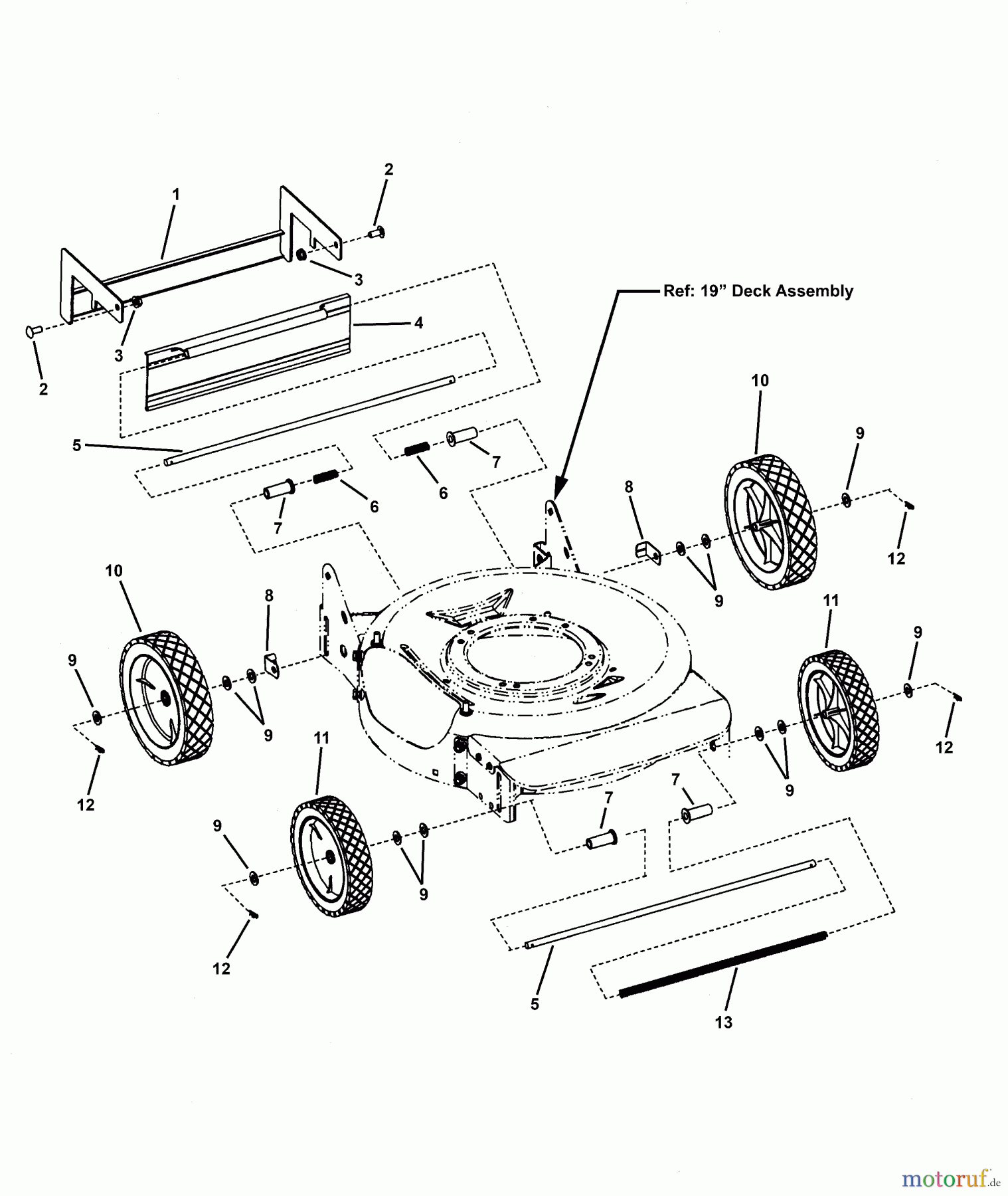 Snapper Rasenmäher R195517B (84930) - Snapper 19