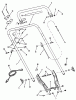 Snapper R204513E - 20" Walk-Behind Mower, 4.5 HP, Series 13 Ersatzteile Handles & Controls (Series 13)