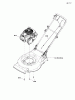 Snapper SP19550EX (881545-00) - 19" Walk-Behind Mower, 5.5 HP, 3-N-1 Self Propelled Walk Ersatzteile Engine Group, 550EX