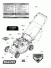 Snapper S22675 (7800828) - 22" Walk-Behind Mower, 6.75 HP, 3N1 Push Ersatzteile Decals