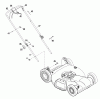 Snapper SP90 (7800931-00) - 21" Walk-Behind Mower, Variable Speed, 775 Series Ersatzteile Handle Group