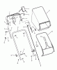 Snapper SP2265FC (7800263) - 22" Walk-Behind Mower, 6.5 HP, 3N1 Ersatzteile Handles & Controls (Self-Propelled)