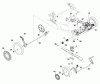 Snapper SP70 (7800923-00) - 21" Walk-Behind Mower, Self Propelled, 675 Series Ersatzteile Drive Group