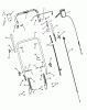 Snapper SPV21675EFC (7800423) - 21" Walk-Behind Mower, 6.75 HP, Rear Discharge Ersatzteile Handles and Controls (SPV21)